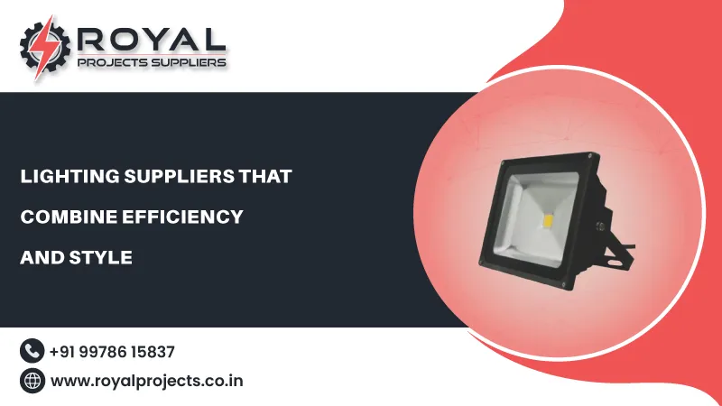 Lighting Suppliers That Combine Efficiency and Style