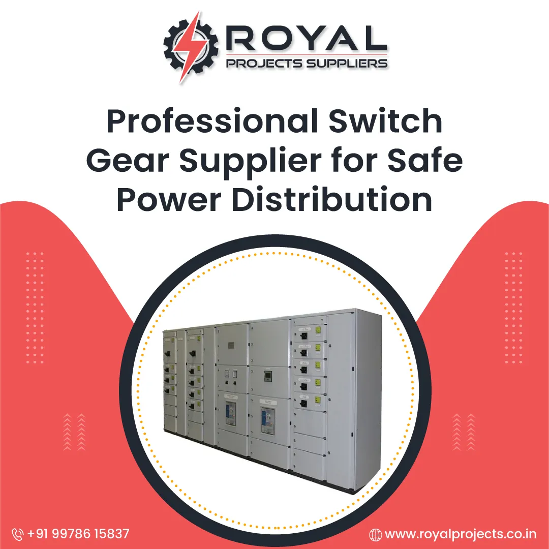 Professional Switch Gear Supplier for Safe Power Distribution
