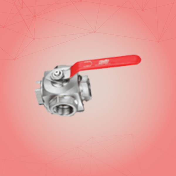 S.S. 3-Way Ball Valve