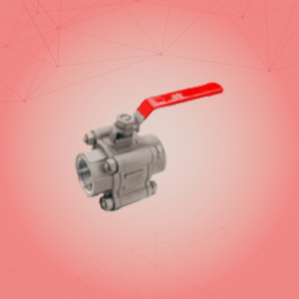 S.S. Ball Valve 3 Piece Design